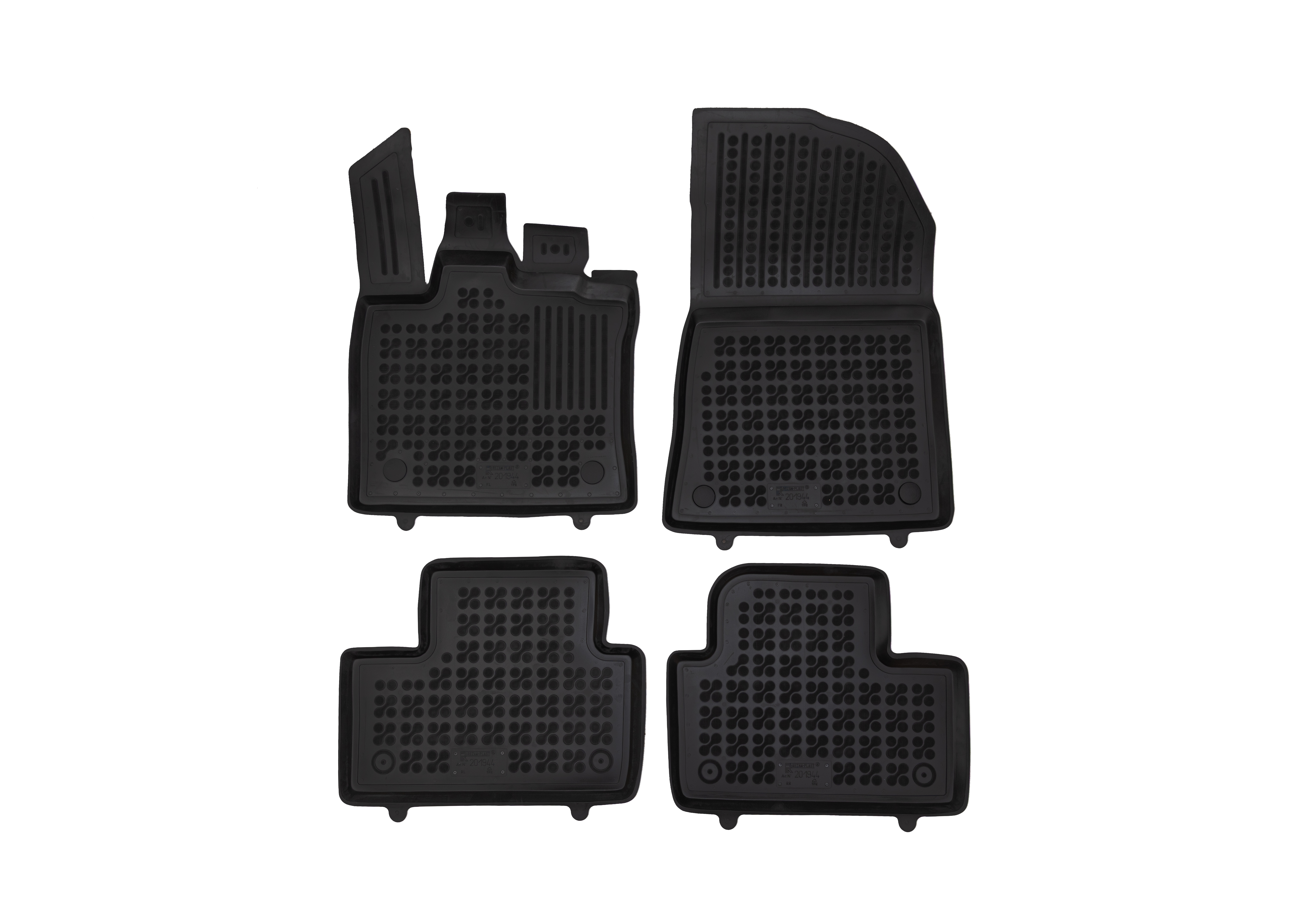 RUBBEREN VLOERMAT PEUGEOT 2008 II HYBRID (MHEV) 2024 -