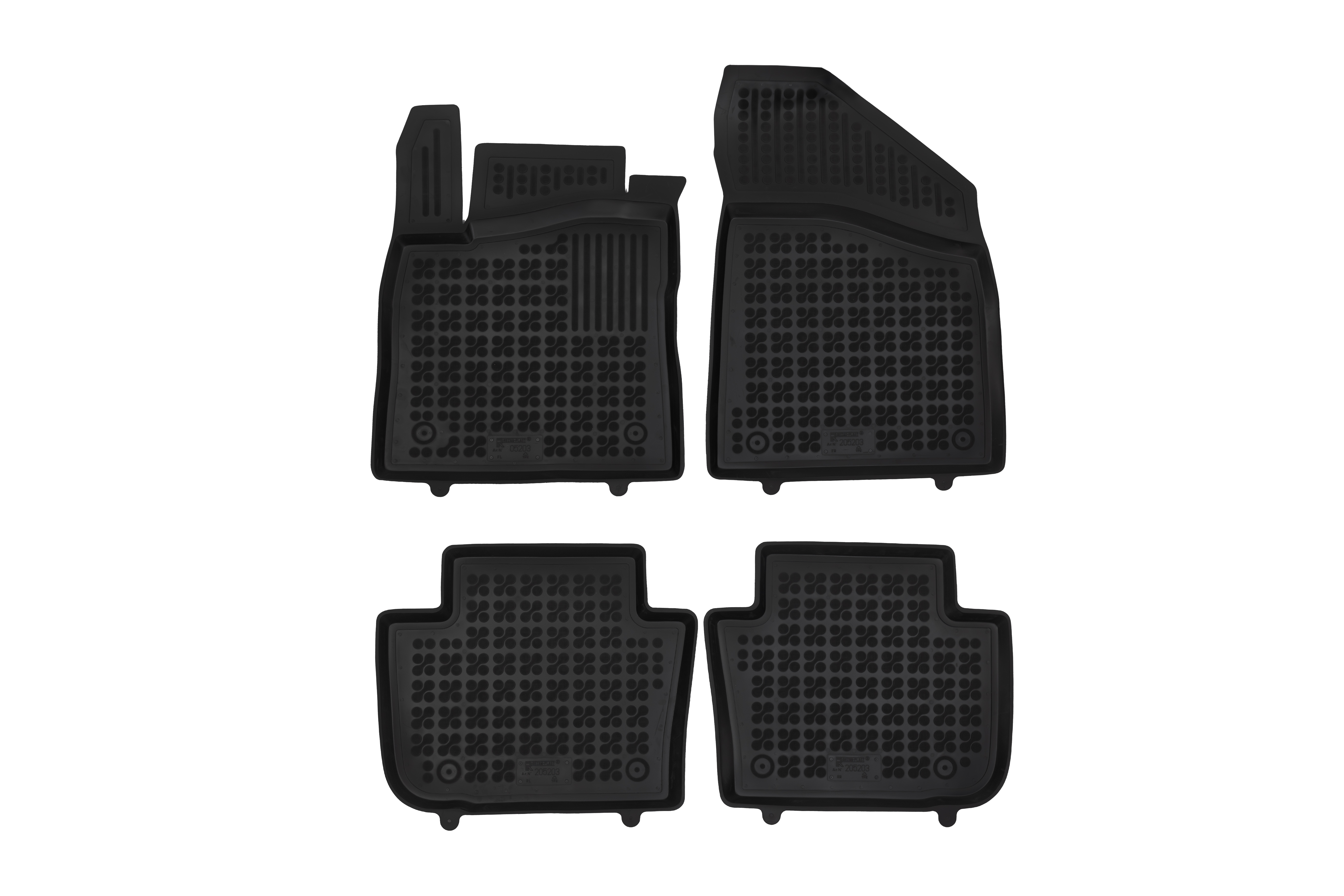 RUBBEREN VLOERMAT KIA XCEED PLUG-IN HYBRIDE (PHEV) 2019 - 2022, 2022 -