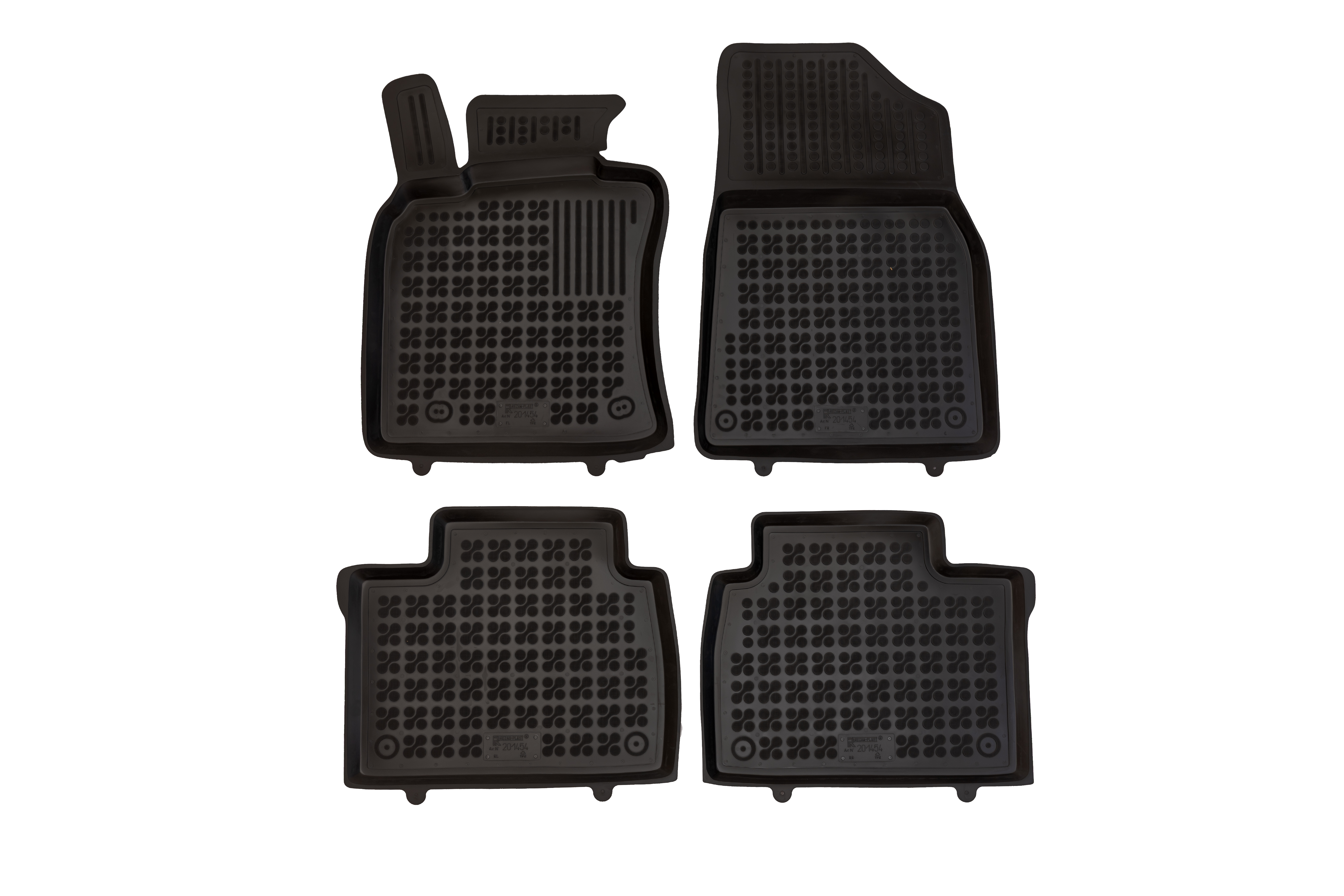 RUBBEREN VLOERMAT SKODA OCTAVIA II VERSION VRS 2004 - 2013