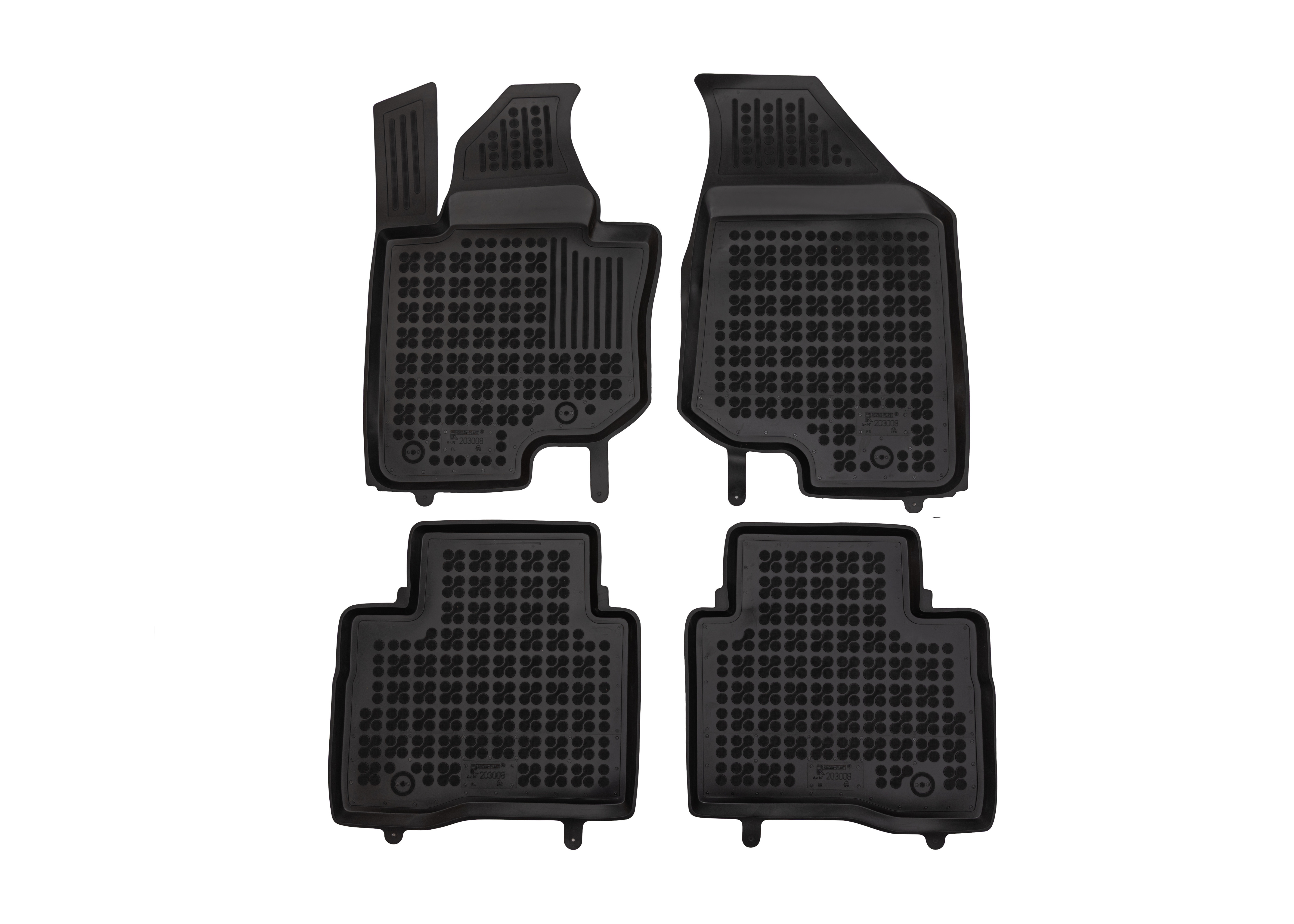 RUBBEREN VLOERMAT FOTON TUNLAND G7 4X4 (AWD)  2019 -