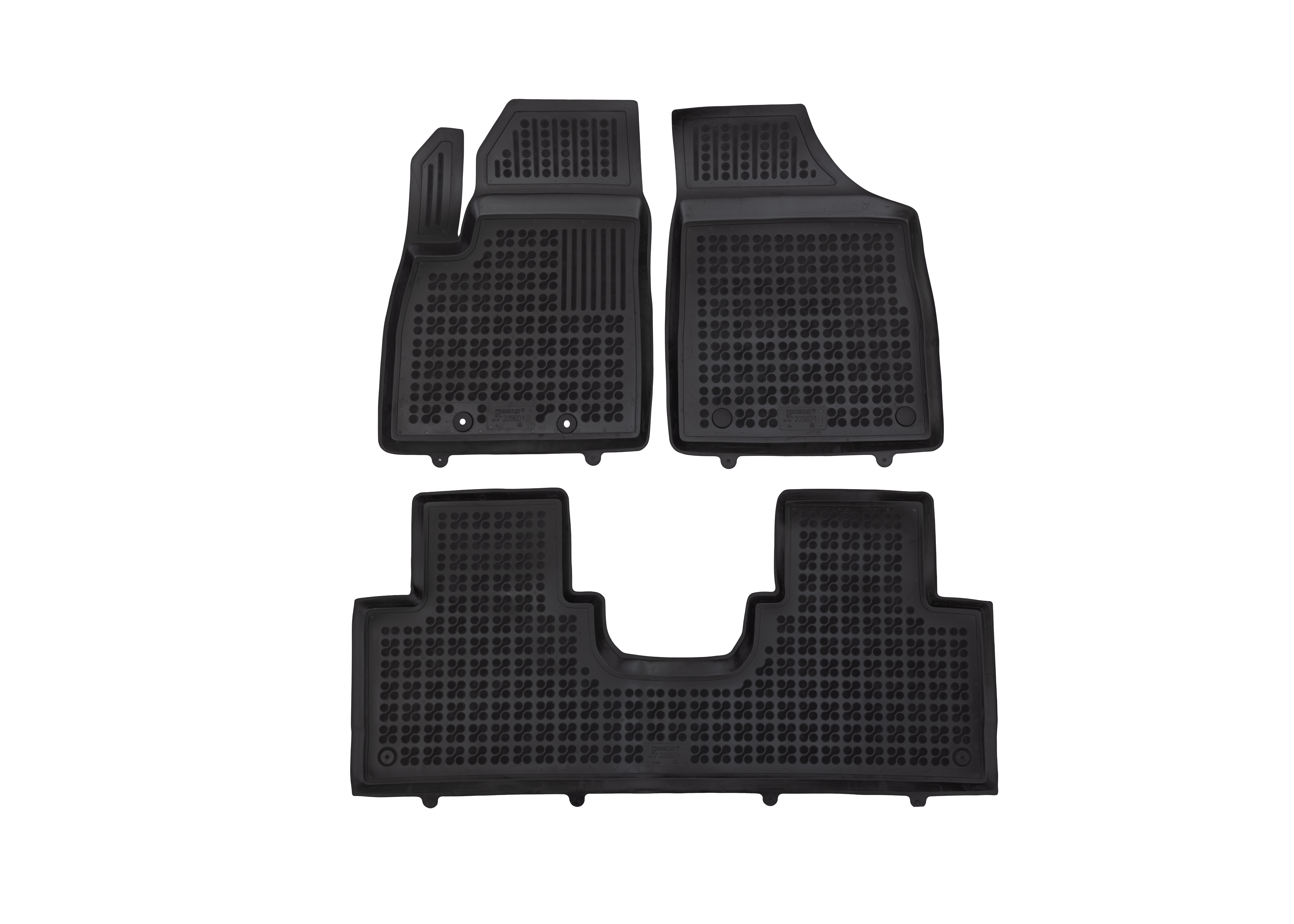 RUBBEREN VLOERMAT DACIA DUSTER III HYBRIDE (HEV), LPG 2024 -