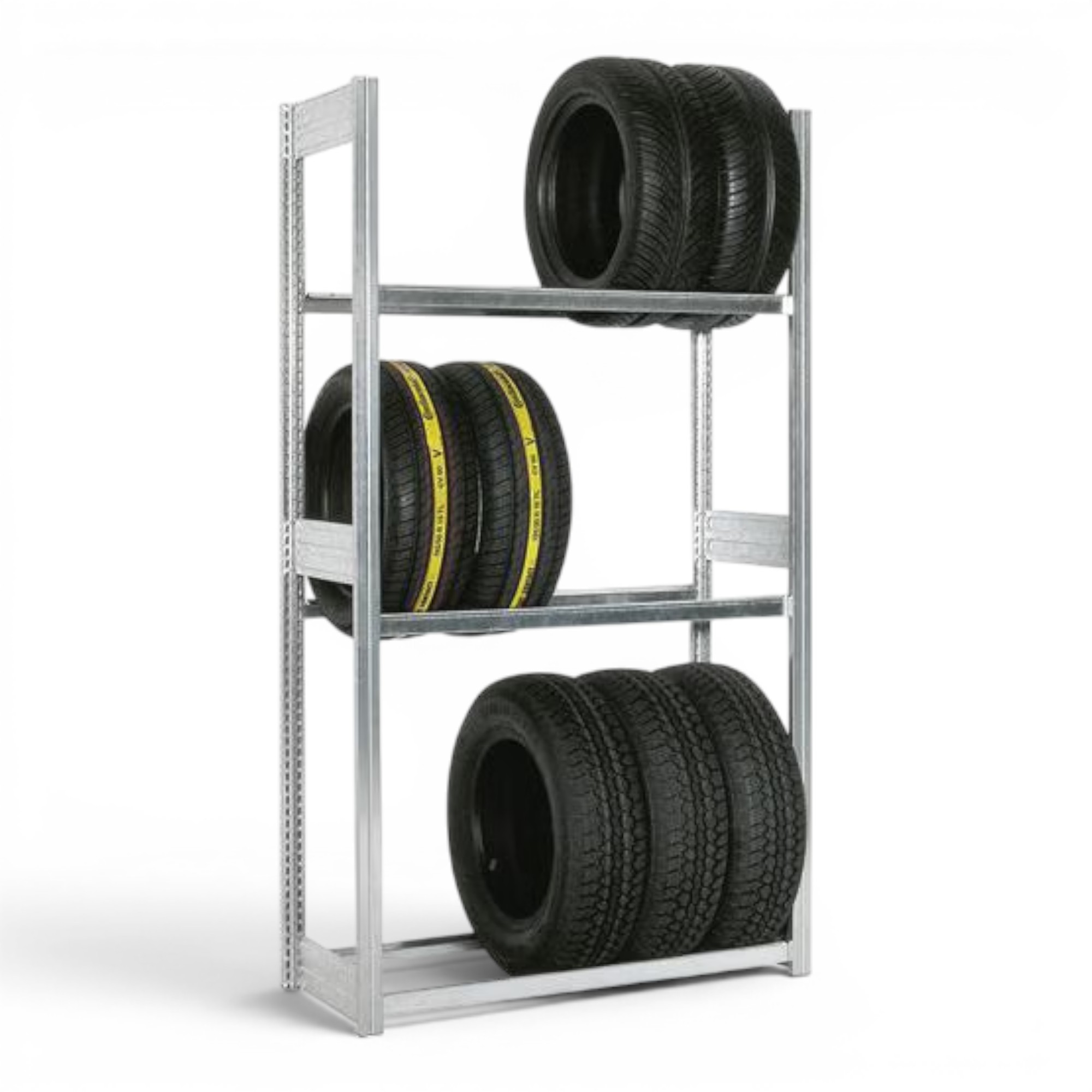 BANDENSTELLING 1M, BASIS, 3 NIVEAUS, 12 BANDEN