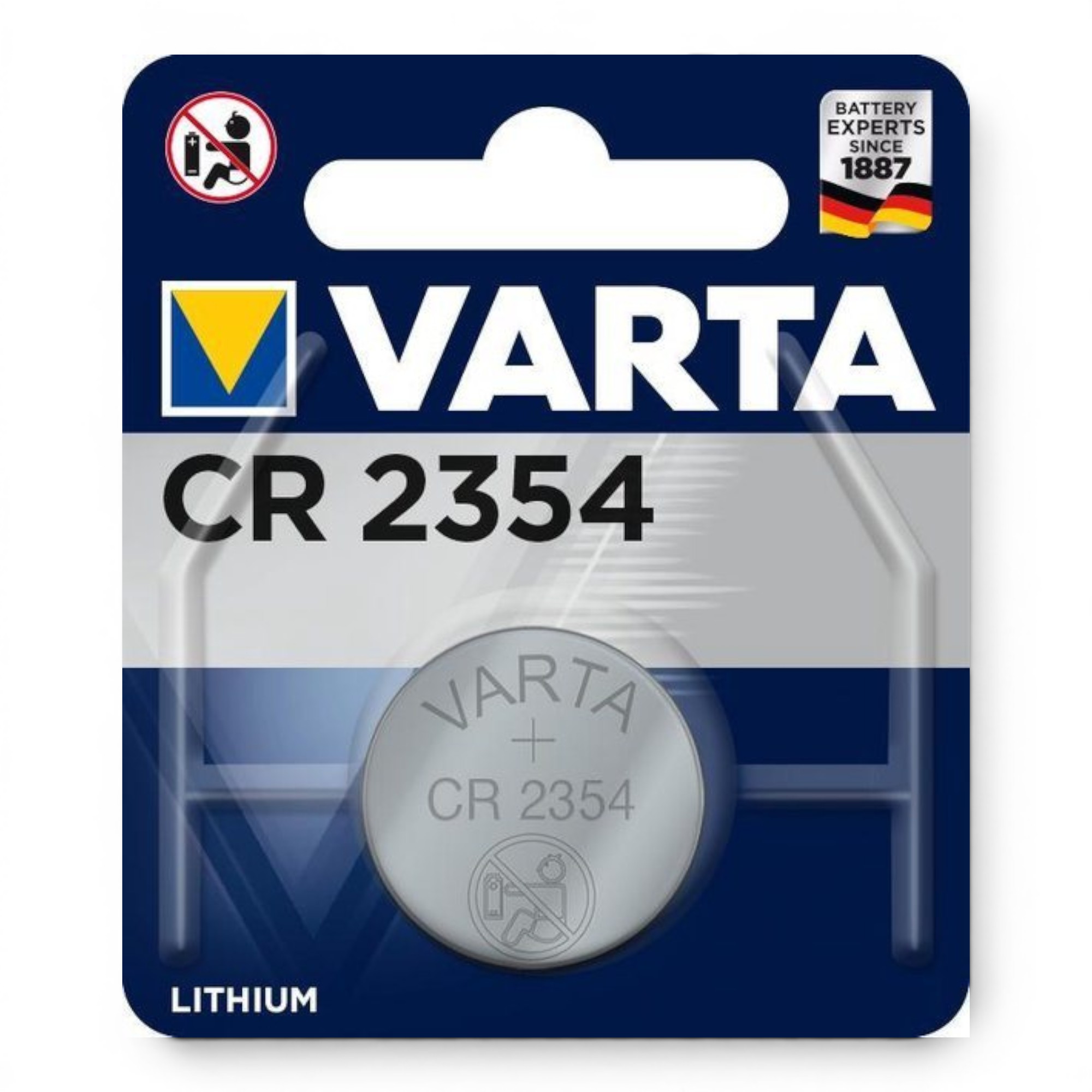 (GESTICKERDE MODULE) INLAY VARTA KNOOPCEL BATTERIJEN