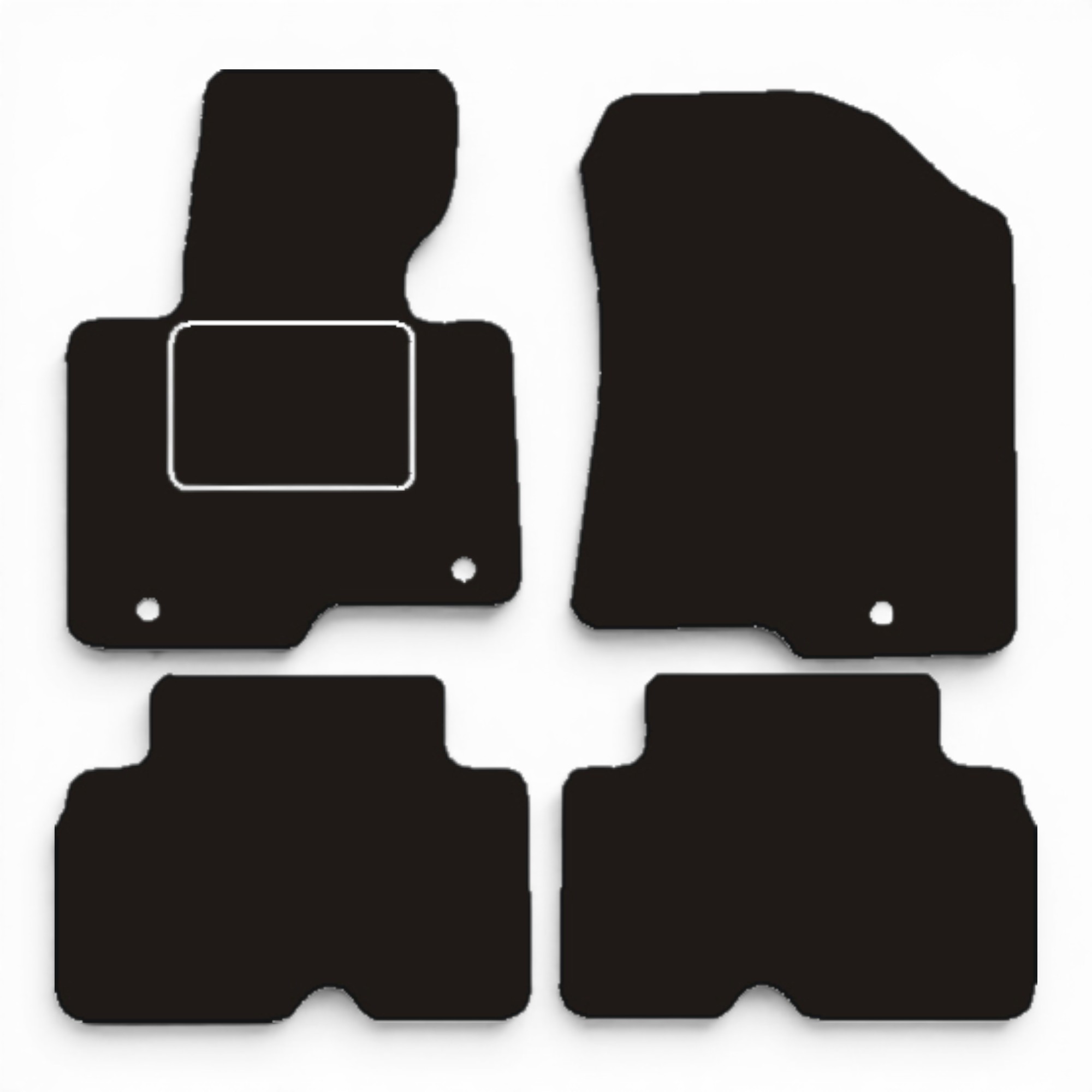 MATTENSET NAALDVILT KIA CARENS 4 VAN (A4) 2015-2016