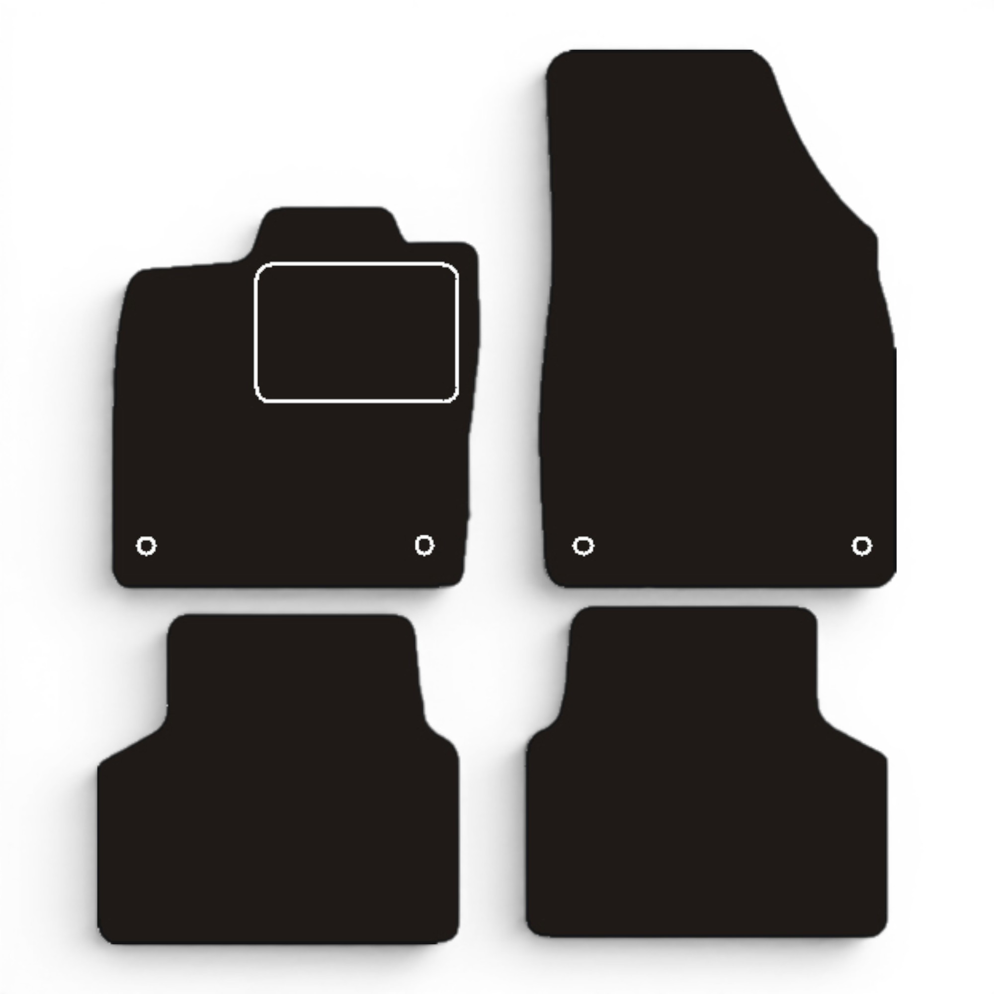 MATTENSET NAALDVILT VW (SVW) ID.3 (E91) 2021-