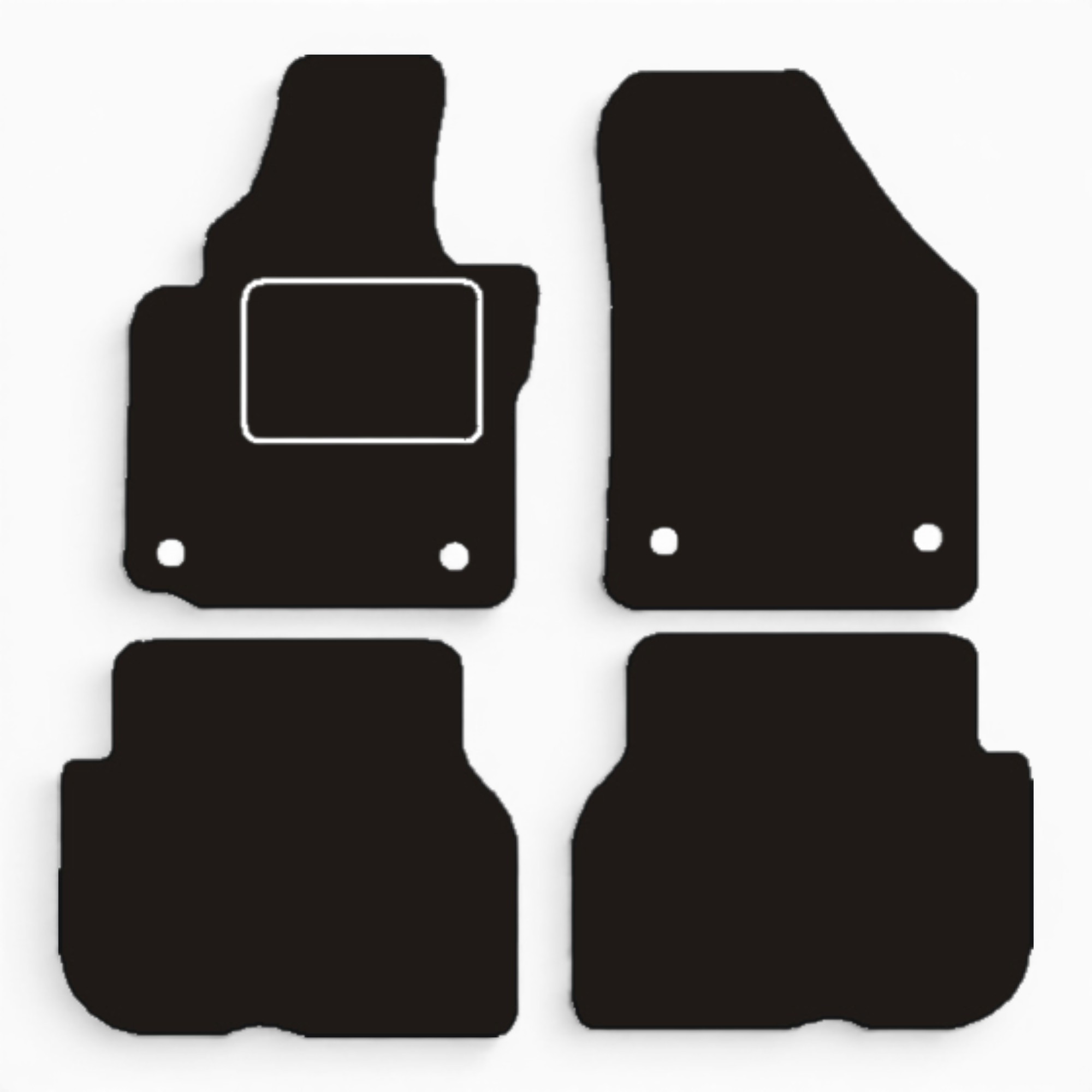 MATTENSET NAALDVILT VW (SVW) TOURAN (9R1, 9R3) 2005-2016