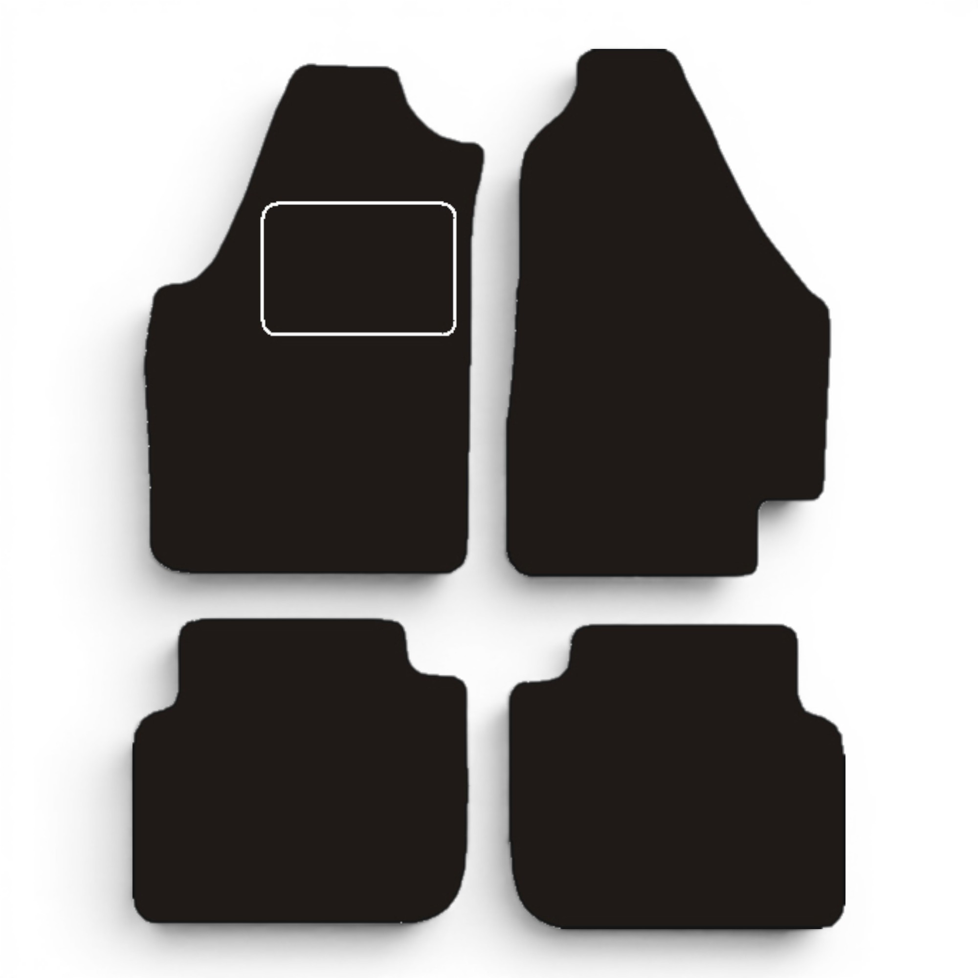 MATTENSET NAALDVILT FIAT IDEA VAN (350) 2005-2010