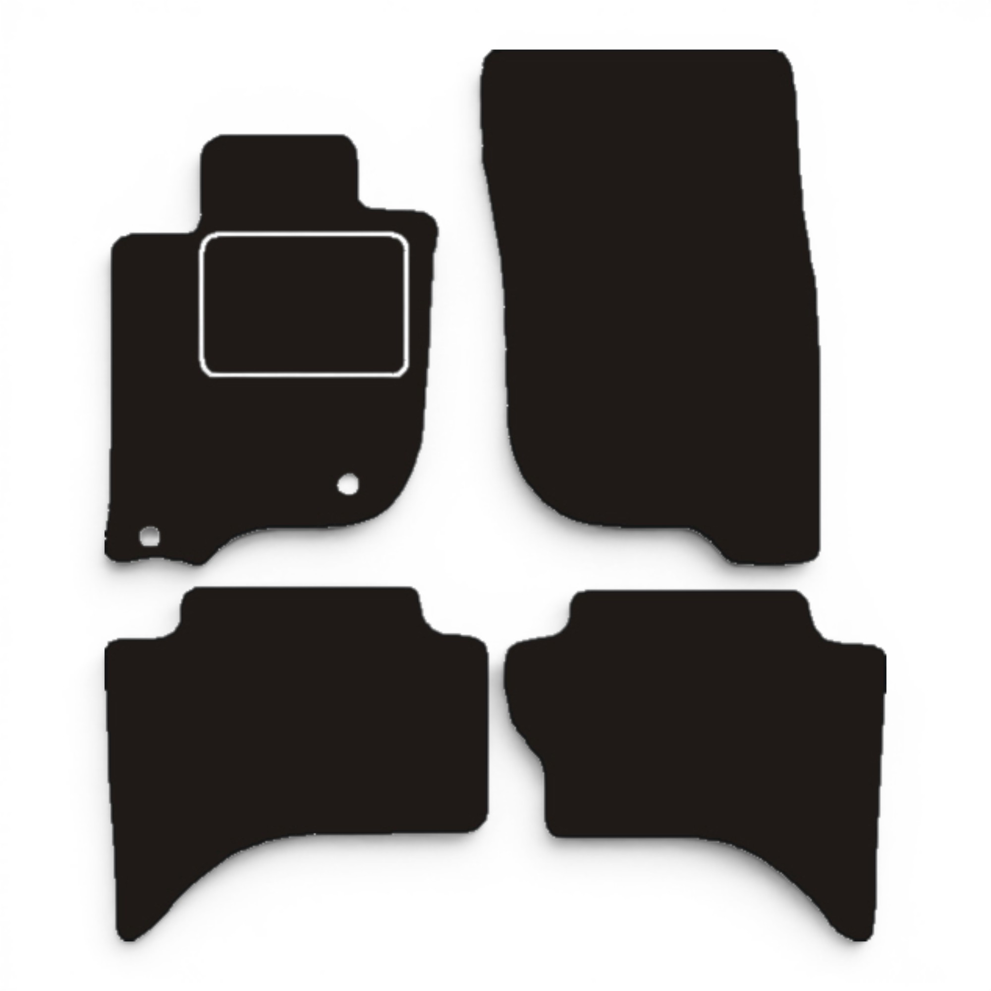 MATTENSET NAALDVILT MITSUBISHI L200 V/TRITON CHASSIS (KJ, KK, KL) 2015-