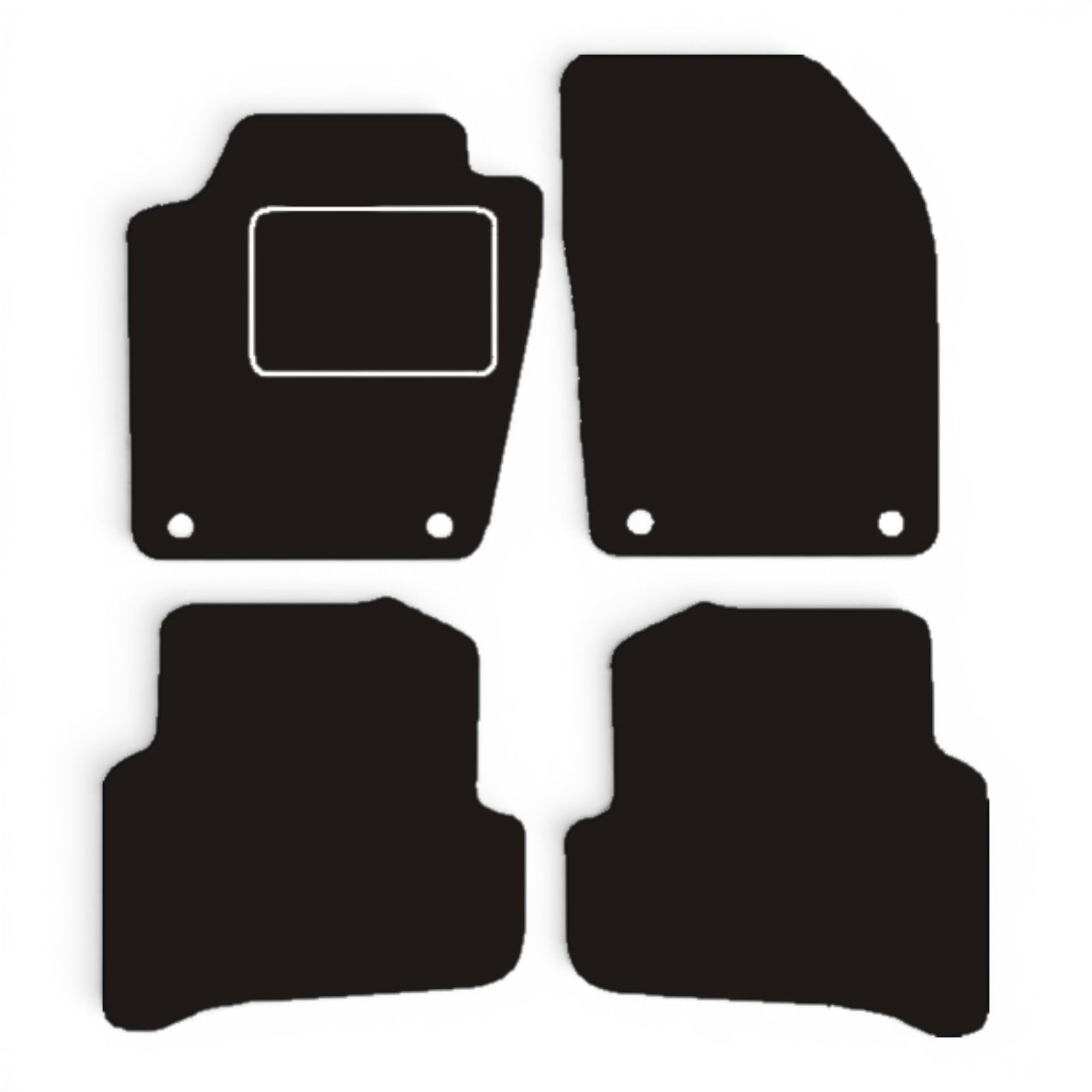 MATTENSET NAALDVILT SKODA (SVW) FABIA (0F1) 2015-