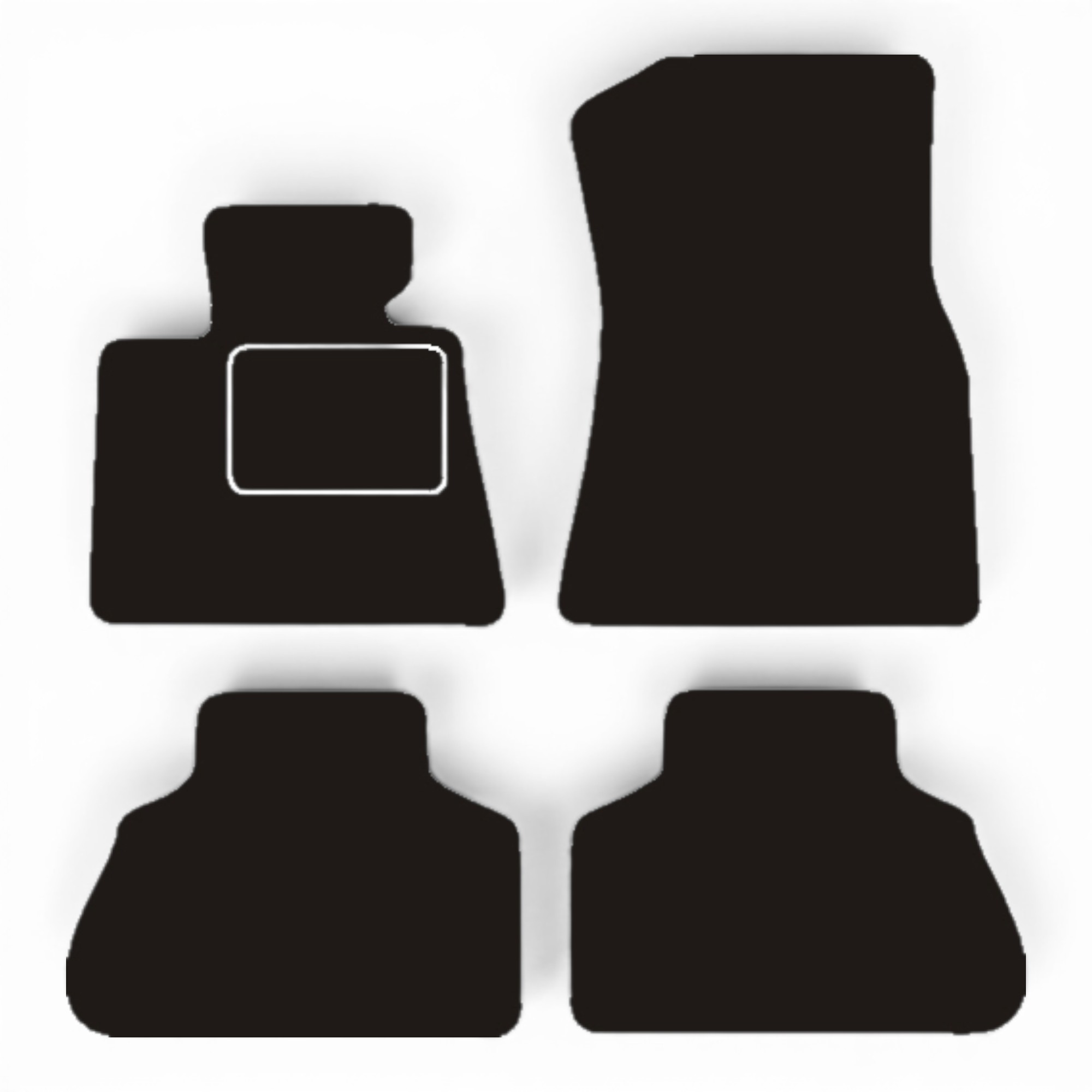MATTENSET NAALDVILT BMW X5 VAN (G05) 2019-2023