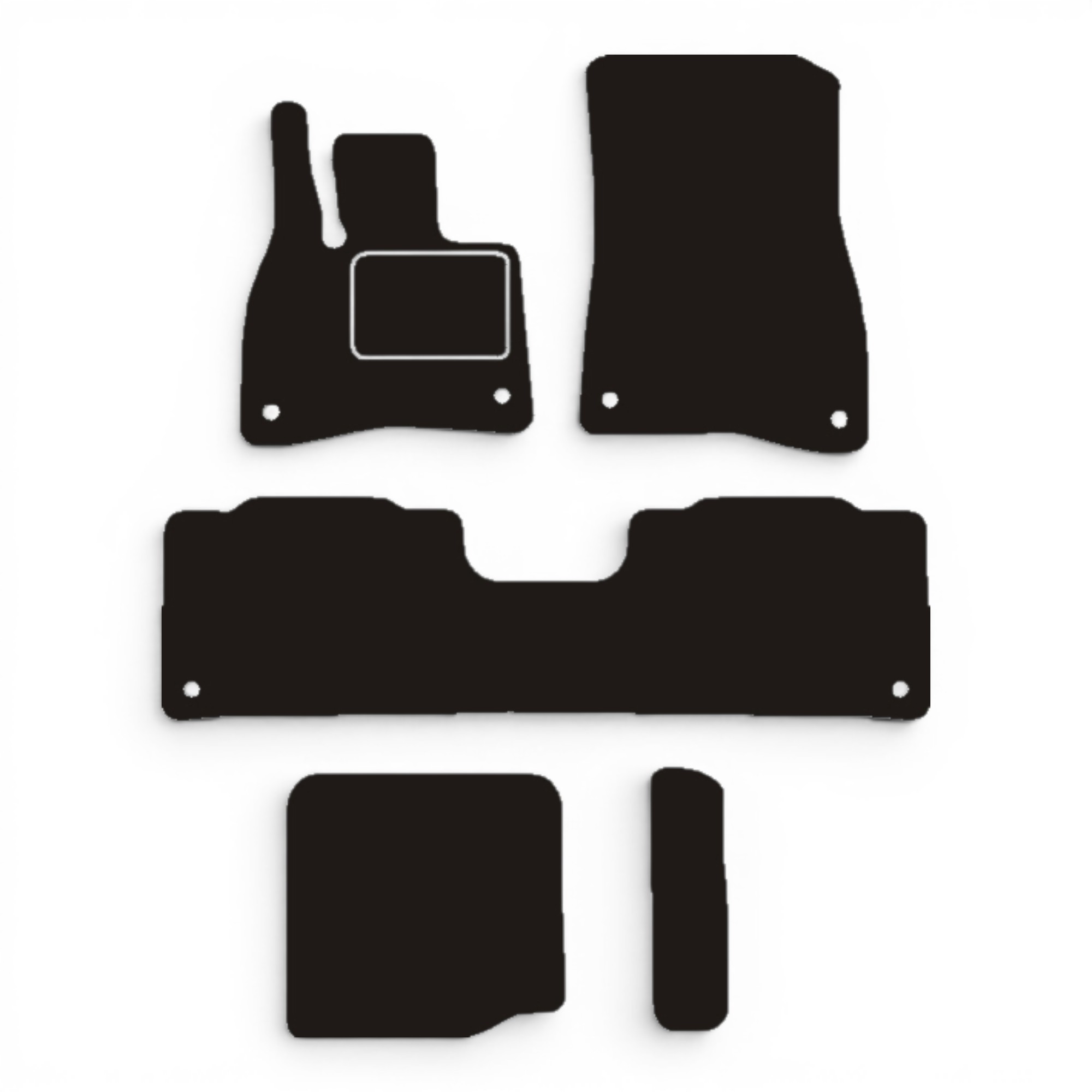 MATTENSET NAALDVILT MERCEDES-BENZ EQS (X296) 2022-