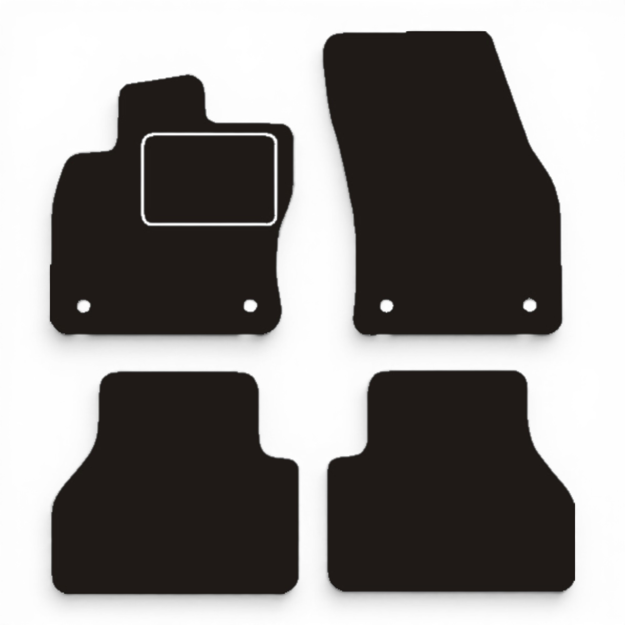 MATTENSET NAALDVILT VW CADDY 5 CALIFORNIA (SBB, SBJ) 2020-