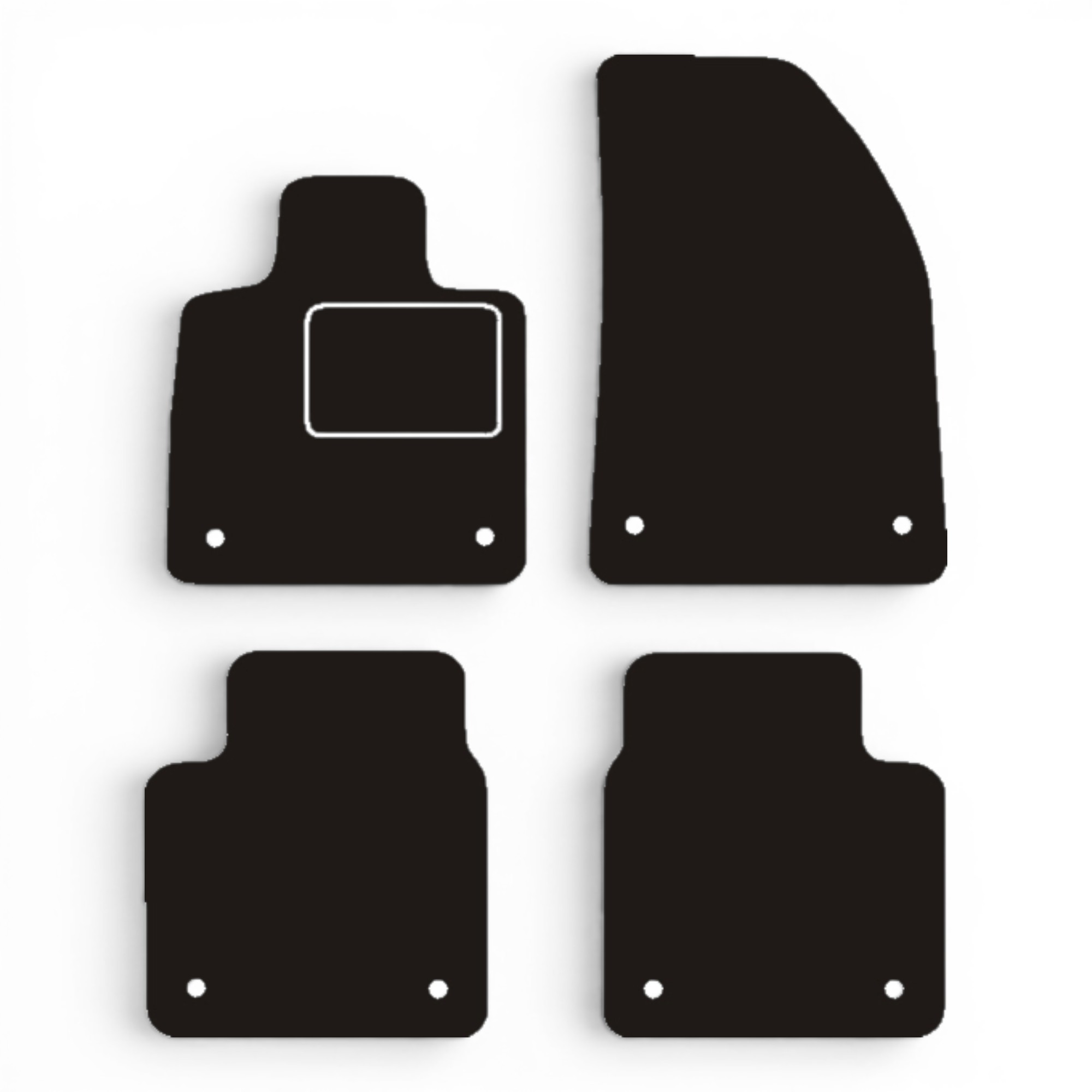 MATTENSET NAALDVILT POLESTAR POLESTAR 4 (004) 2023-