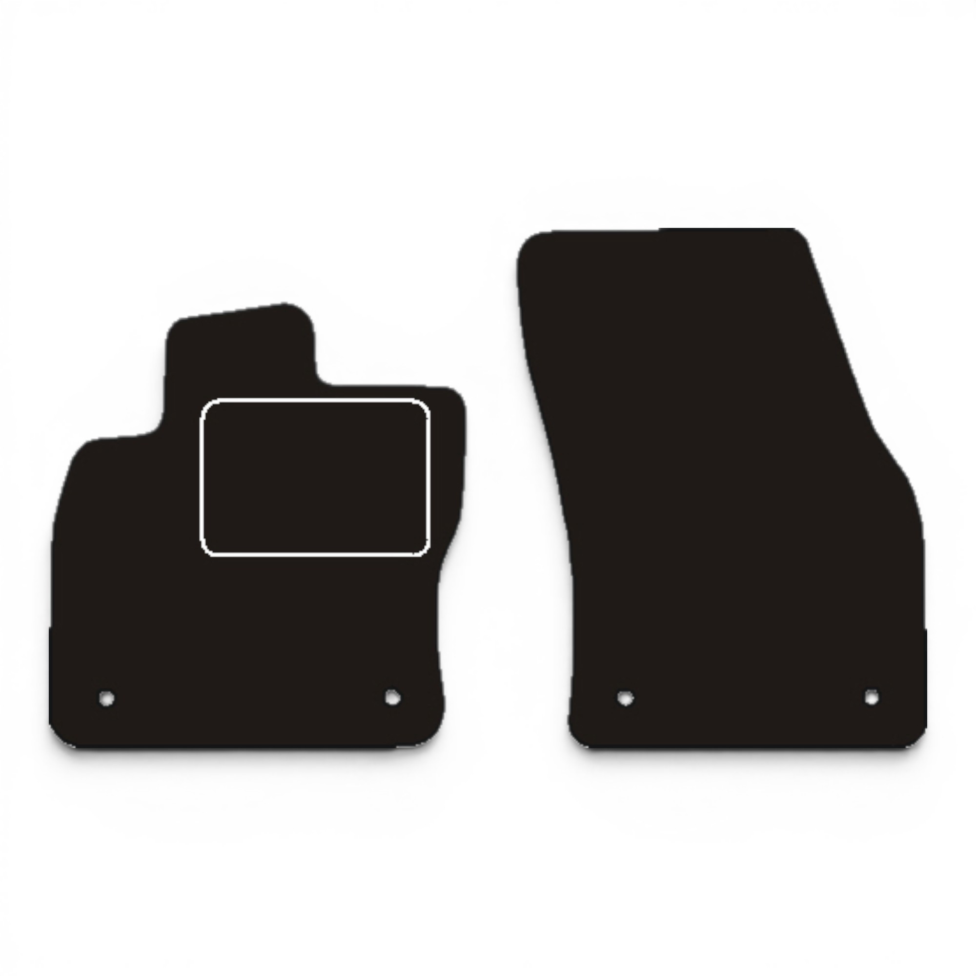 MATTENSET NAALDVILT VW CADDY 5 VAN (SBA, SBH) 2020-