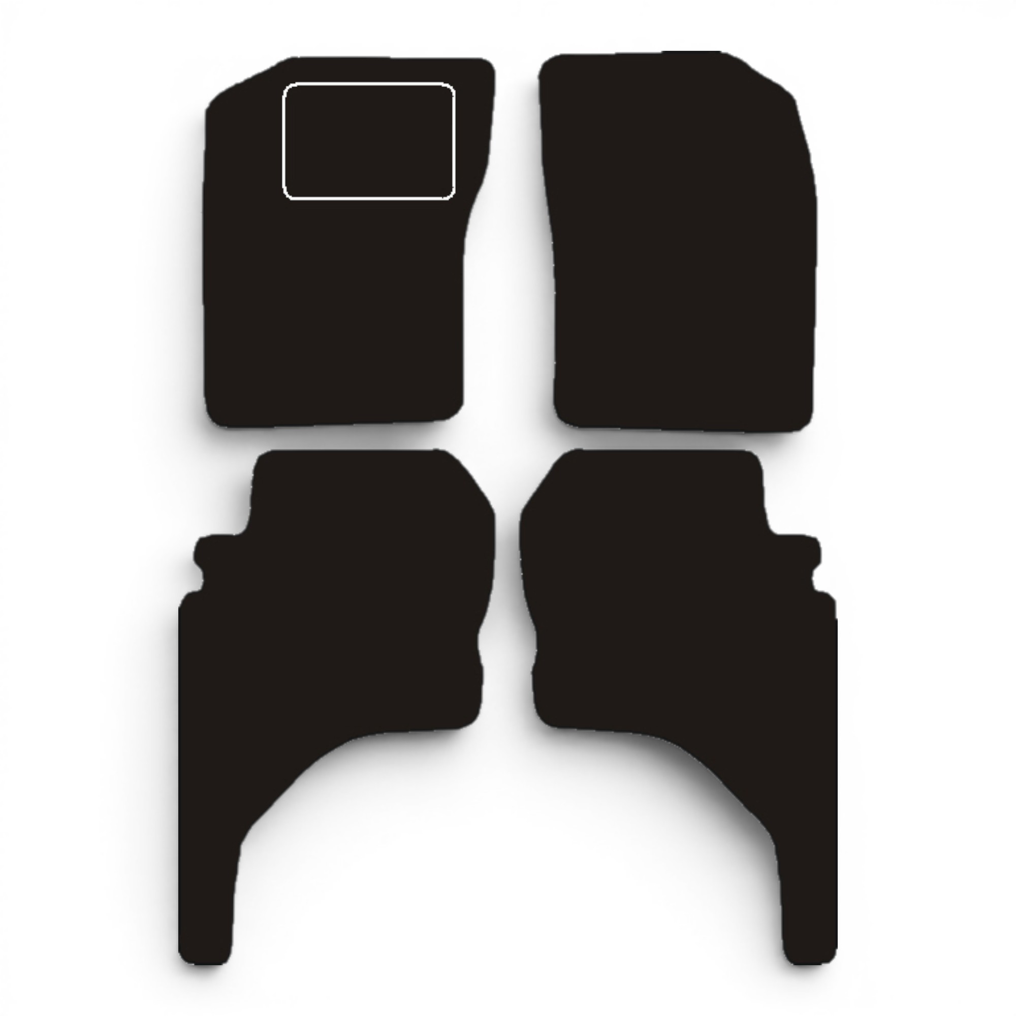 MATTENSET NAALDVILT TOYOTA HILUX 7 CHASSIS (N1, N2) 2005-
