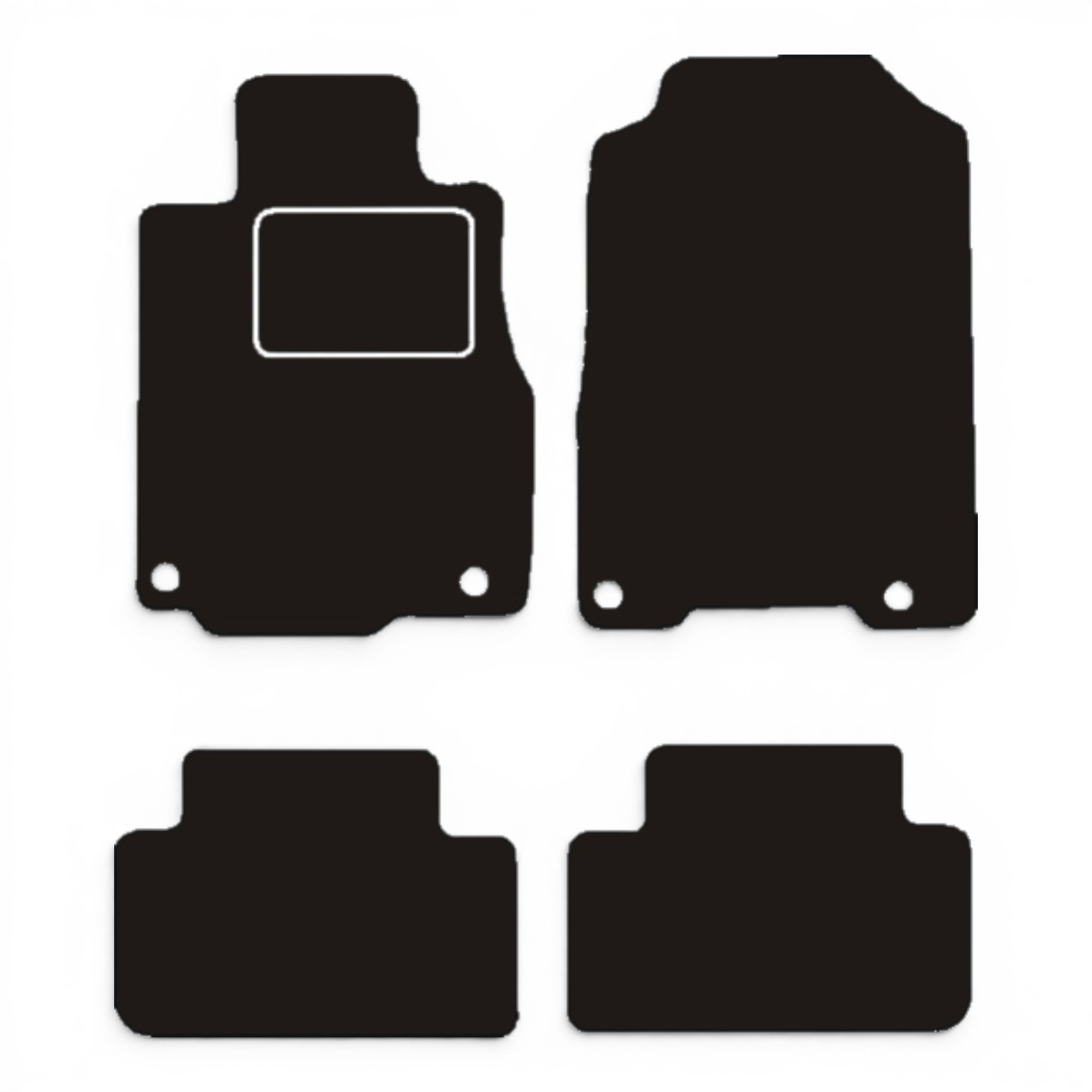MATTENSET NAALDVILT HONDA (DONGFENG) CR-V (RM_) 2012-2017