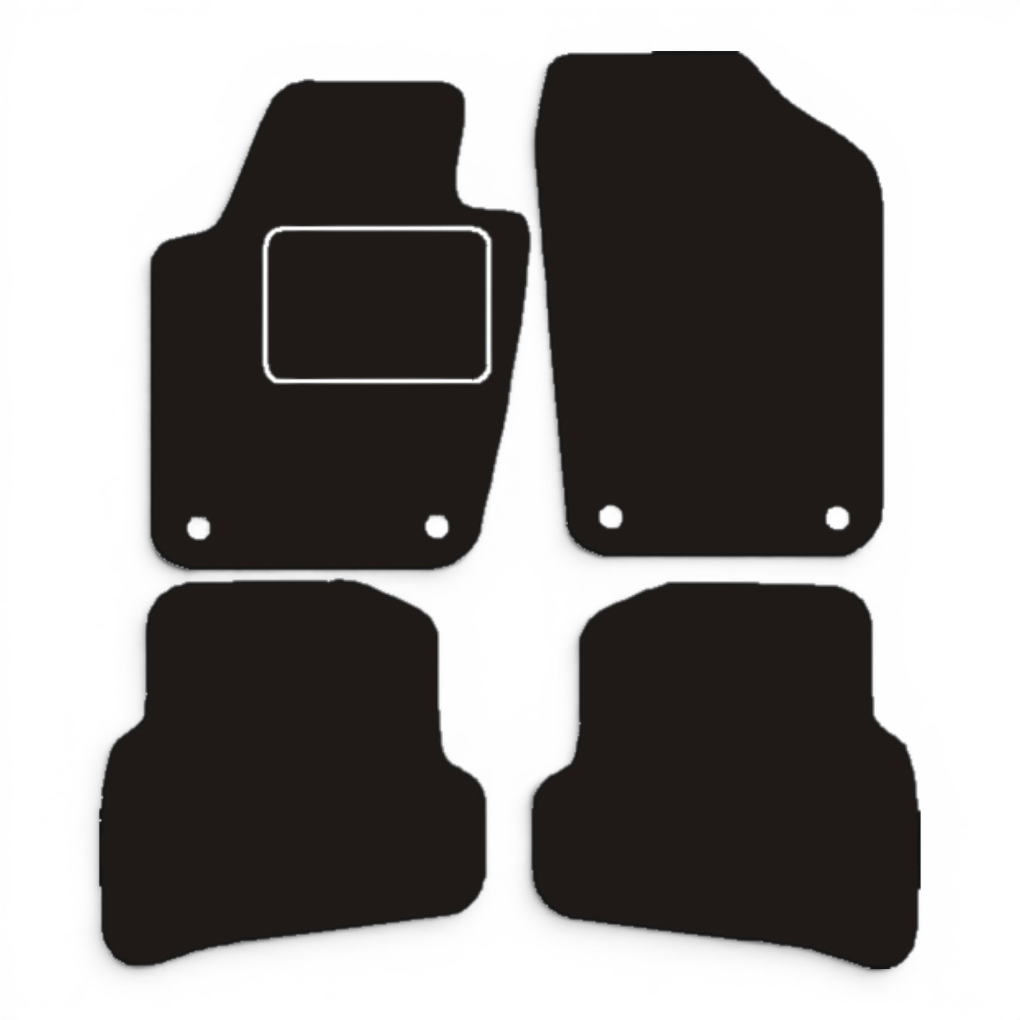 MATTENSET NAALDVILT VW (SVW) POLO CROSS (621) 2012-