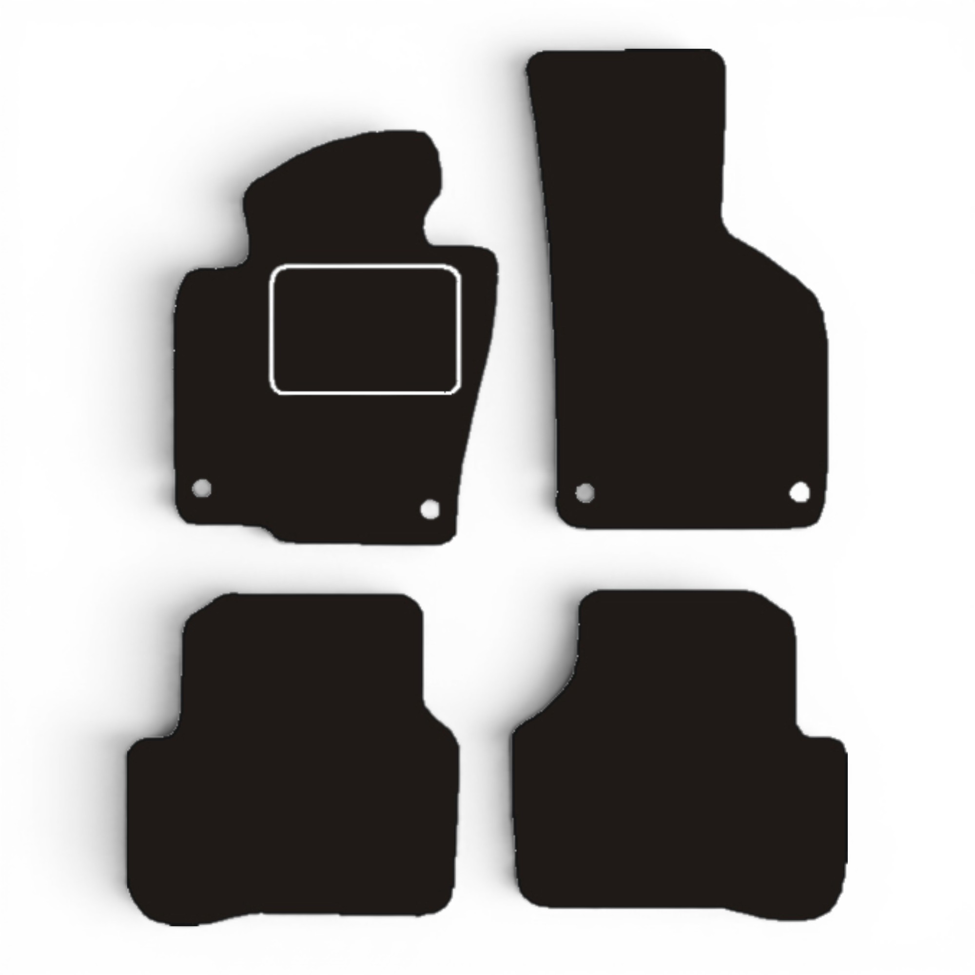 MATTENSET NAALDVILT VW (FAW) CC SEDAN (990, 991) 2010-