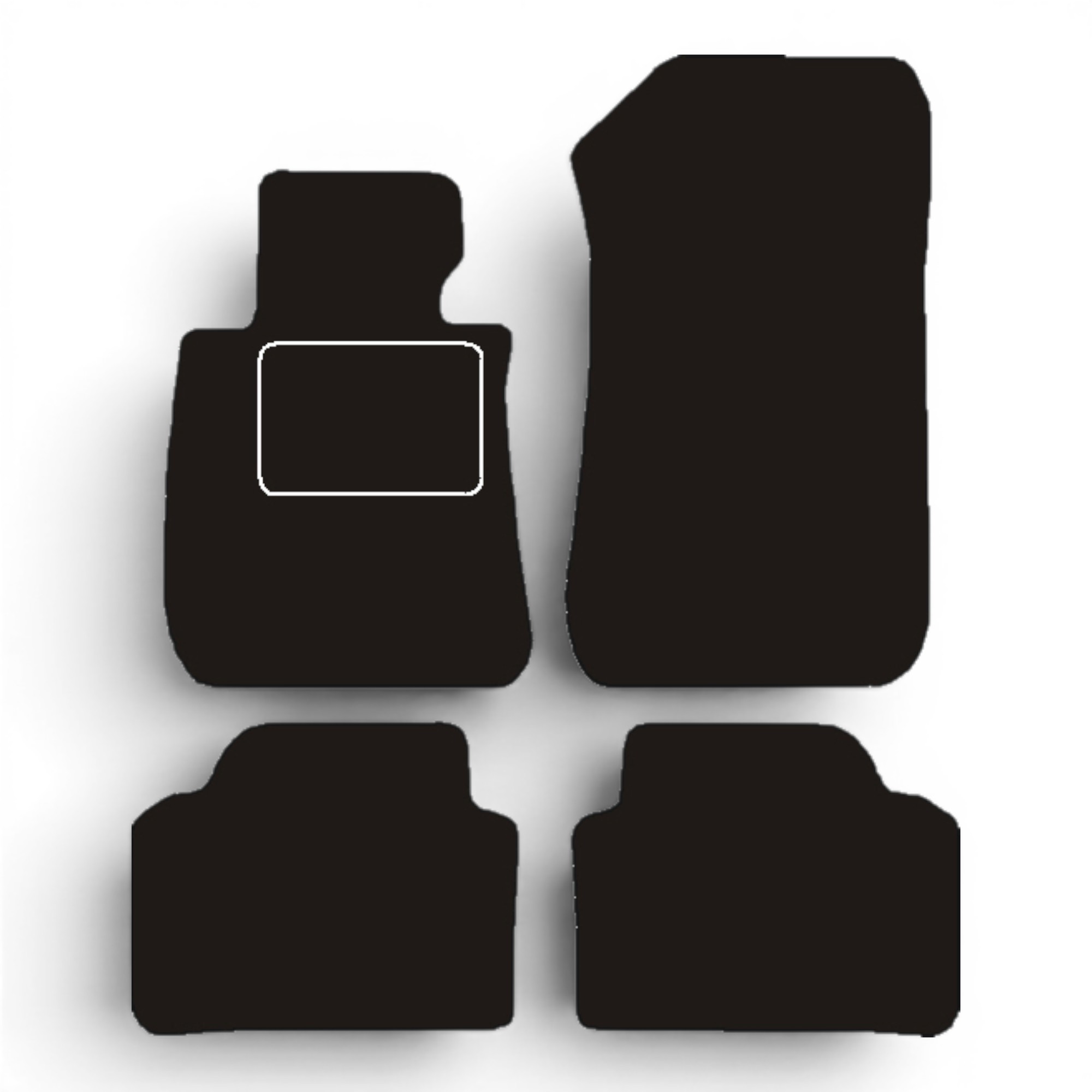 MATTENSET NAALDVILT BMW (BRILLIANCE) 3 SERIES (E90) 2005-2012